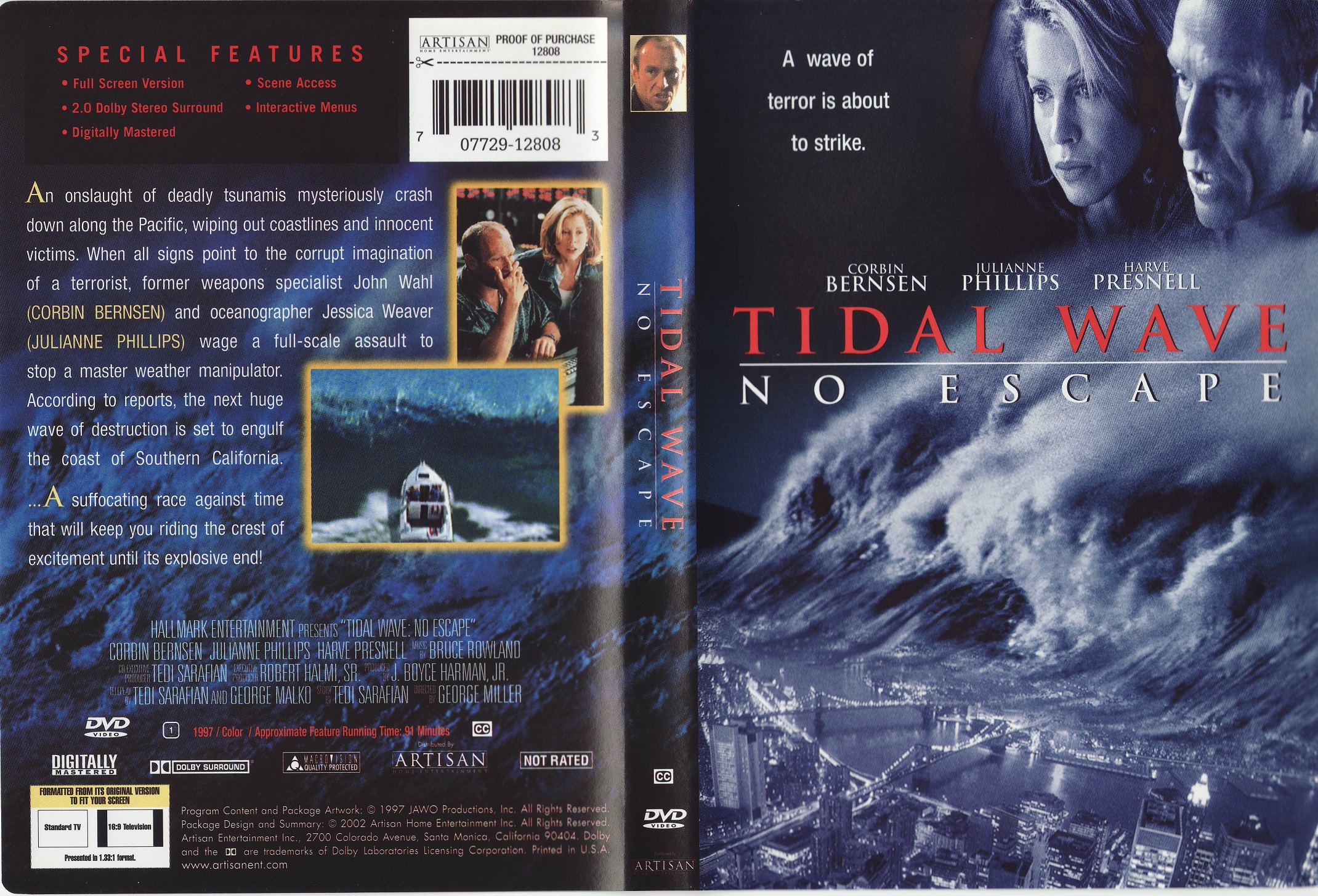 Tidal Wave: No Escape & Killer Wave - Disaster [DVD]